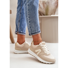 Step in style Sportske cipele Model Ciamara 55-32 Bež - Zakoračite sa stilom 1