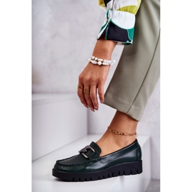 Ženske cipele na Green platformu zelena 1