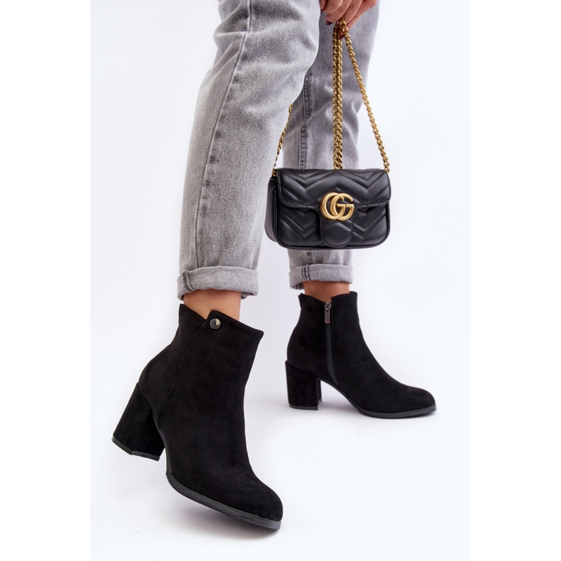 Step in style Čizme Model Selela 23ZSSQ6936-11 Black - Zakoračite sa stilom crno 1