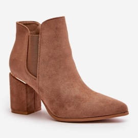 Step in style Čizme Model Daivine YY-27 Brown - Korak sa stilom smeđa 2