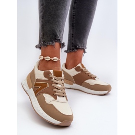 Smeđe sportske cipele s platformom smeđa 1