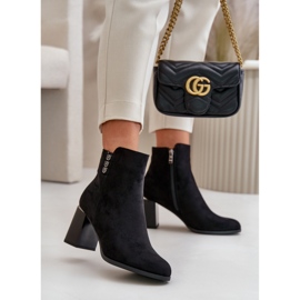 Step in style Čizme Model Erillia JC103 Black - Zakoračite sa stilom crno 1