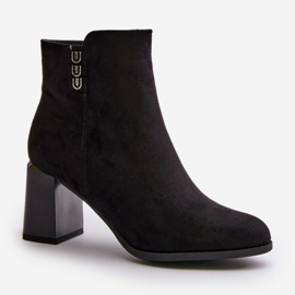 Step in style Čizme Model Erillia JC103 Black - Zakoračite sa stilom crno 2