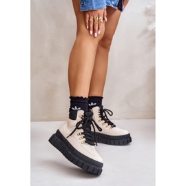 Step in style Čizme Model Jelenia J74779 Bež - Zakoračite sa stilom 1