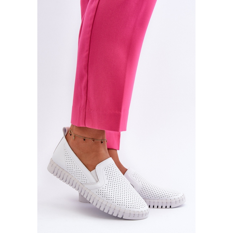 Vinceza Ženske ažur cipele Bijele bijela 1