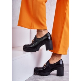 Step in style Cipele Model Mikeyla 20115 Black Leather - Zakoračite sa stilom bež 2