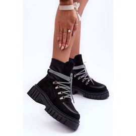 Step in style Gležnjače Model Acorn 88-65 Black Suede - Zakoračite sa stilom crno 1