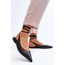 Step in style Balerinke Model Turriso 2530-1 Black - Zakoračite sa stilom crna 2