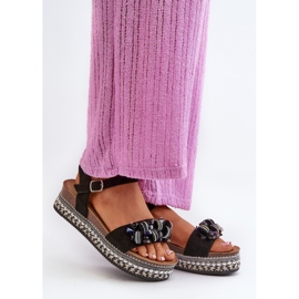 Step in style Sandale Model S.Barski HY056 Crne - Zakoračite sa stilom crno 1