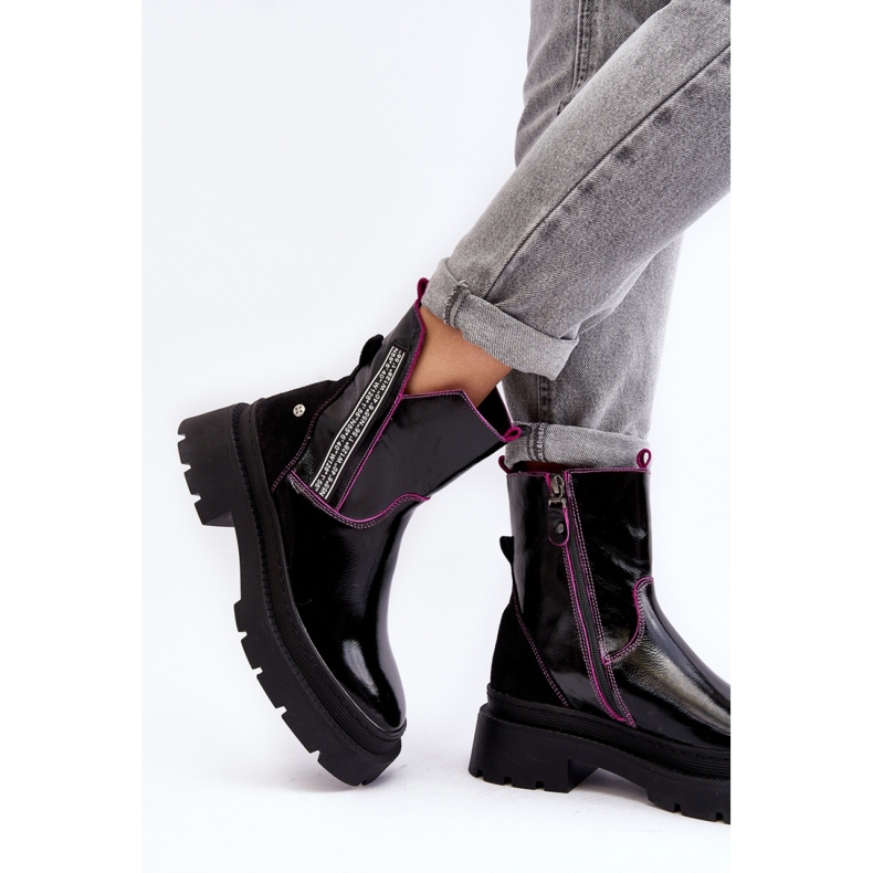 Step in style Čizme Model Maciejka 06236-15 Black - Zakoračite sa stilom crna 2