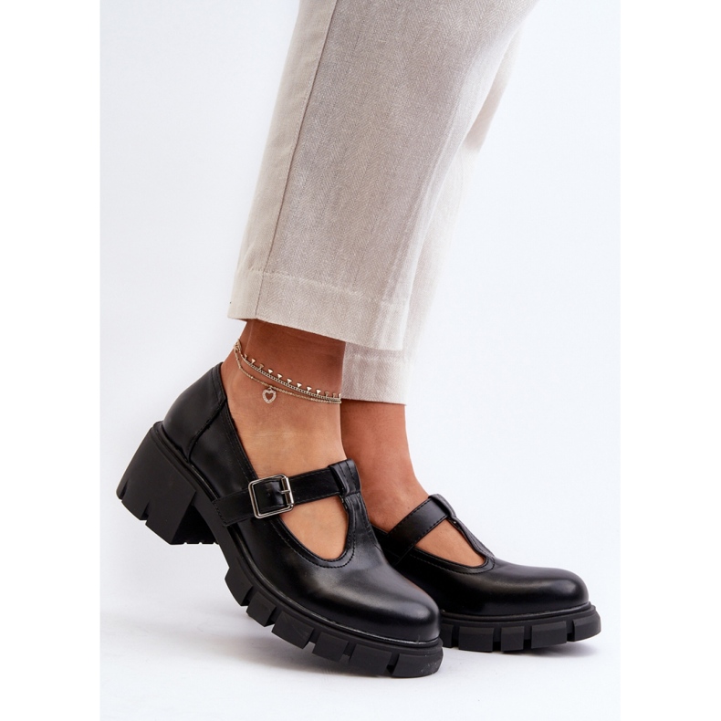 Step in style Cipele Model Emelna RMR2038D-8 Black - Korak sa stilom crna 1