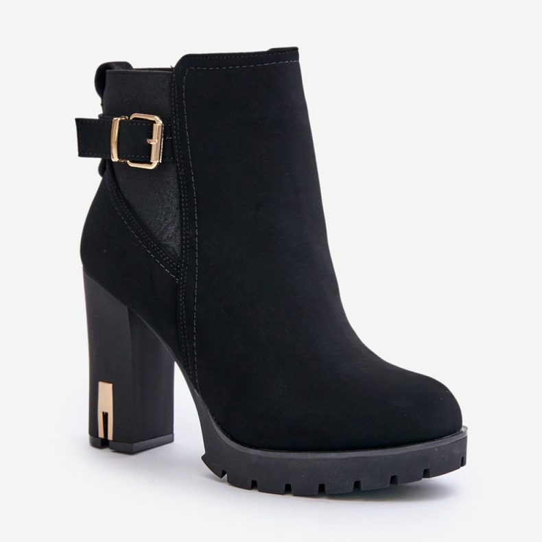 Step in style Čizme Model Erilanes 4382 Black - Zakoračite sa stilom crna 2