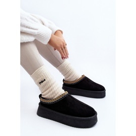 Step in style Papuče Model Sylva UA-1822 Black - Zakoračite sa stilom crna 1