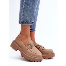 Step in style Mokasine Model Gargi H8-309 Tamno bež - Zakoračite sa stilom 1