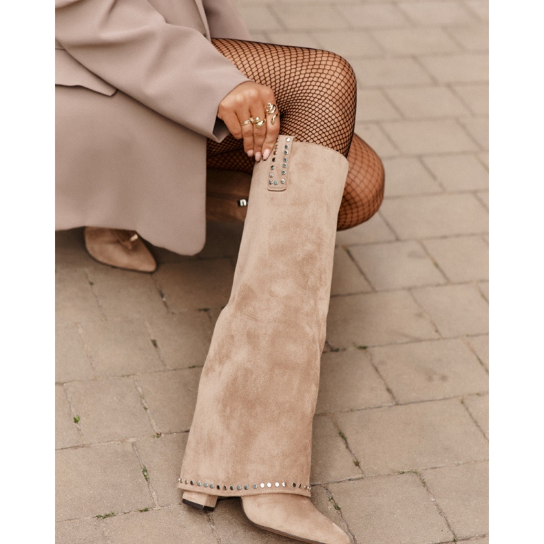 Step in style Model Kaithena CLS-365 Beige čizme - Zakoračite sa stilom bež 2