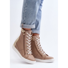 Step in style Tenisice Model Zazoo 3081 Bež - Zakoračite sa stilom 1