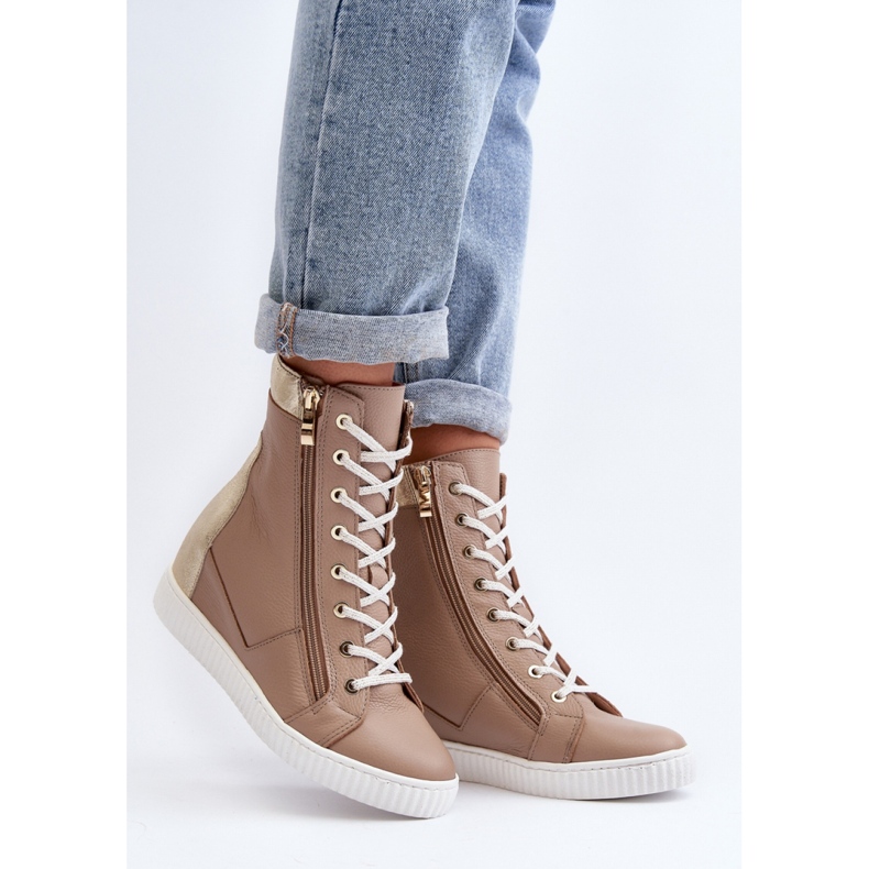 Step in style Tenisice Model Zazoo 3081 Bež - Zakoračite sa stilom 1