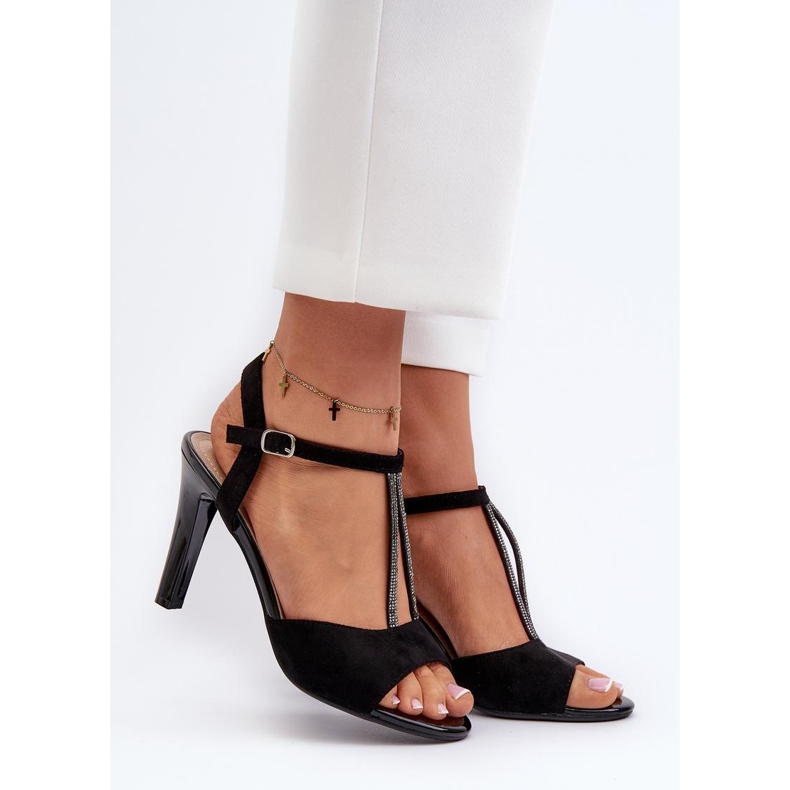 Step in style Sandale Model Sergio Leone SK924 crne - Zakoračite sa stilom crna 1