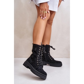 Step in style Radnički model Savalann MR-23 Black - Zakoračite sa stilom crno 1