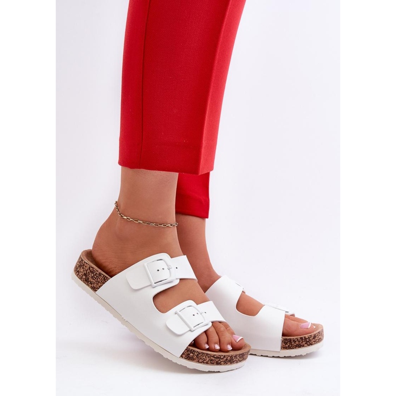 Step in style Japanke za sandale Model Klinesta 24SD97-7302 Bijela - Zakoračite sa stilom 1