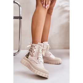 Step in style Čizme Model Edidda 24BT26-7378 Svijetlo bež - Zakoračite sa stilom 1