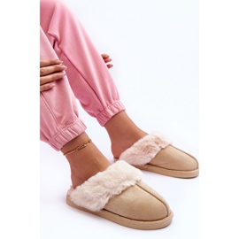 Step in style Papuče Model Pinky BO-609 Light Beige - Zakoračite sa stilom bež 1