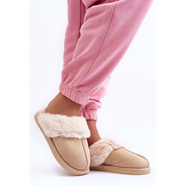 Step in style Papuče Model Pinky BO-609 Light Beige - Zakoračite sa stilom bež 2