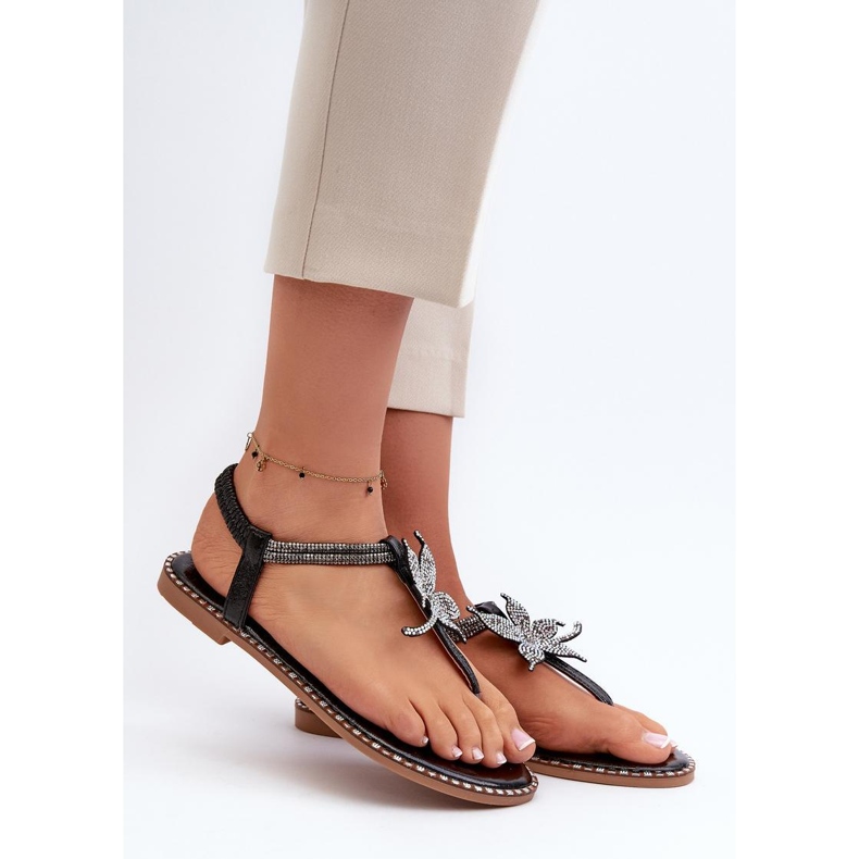 Step in style Sandale Model Edoni WWW502 Black - Zakoračite sa stilom crna 1