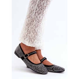 Step in style Balerinke Model Tinara T613P Black - Zakoračite sa stilom crno 1