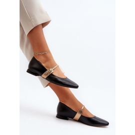 Step in style Balerinke Model Laura Messi 2774 Black - Zakoračite sa stilom crna 1