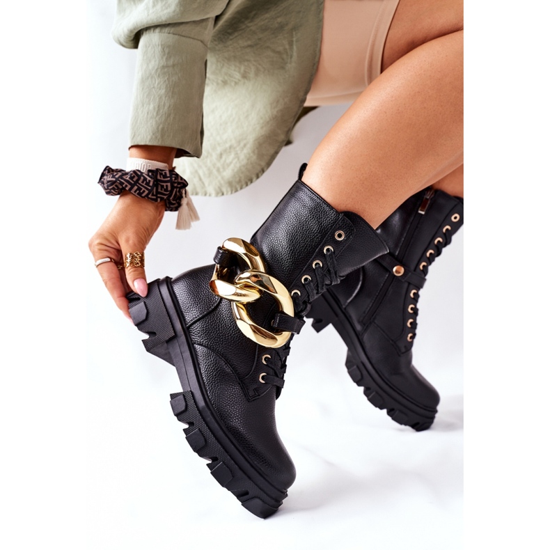 Step in style Jensen Trapper čizme Model L13107-8 Blk Black - Korak sa stilom crna 2