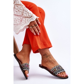 Step in style Japanke za sandale Model Bellisa CK270P crne - Zakoračite sa stilom crno 2