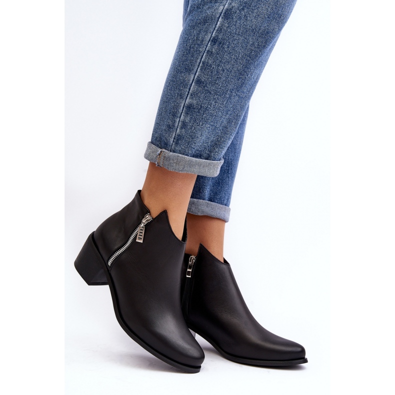 Step in style Čizme Model Annaja 4111-M Black - Zakoračite sa stilom crna 1