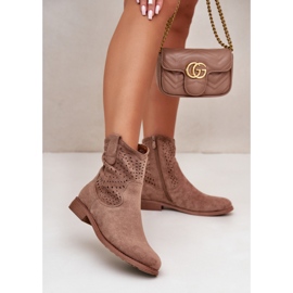 Step in style Čizme Model S.Barski HY42-135 Smeđe - Zakoračite sa stilom smeđa 1