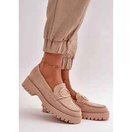 Step in style Mokasine Model Avellina 2305 Bež - Zakoračite sa stilom 1
