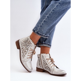 Step in style Čizme Model Zazoo 2871/005 Srebrne - Zakoračite sa stilom siva 2