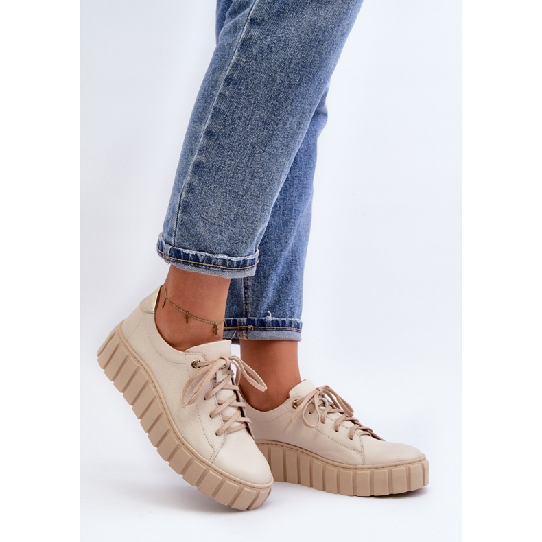 Step in style Cipele Model Zazoo 2919/054 Bež - Zakoračite sa stilom 1