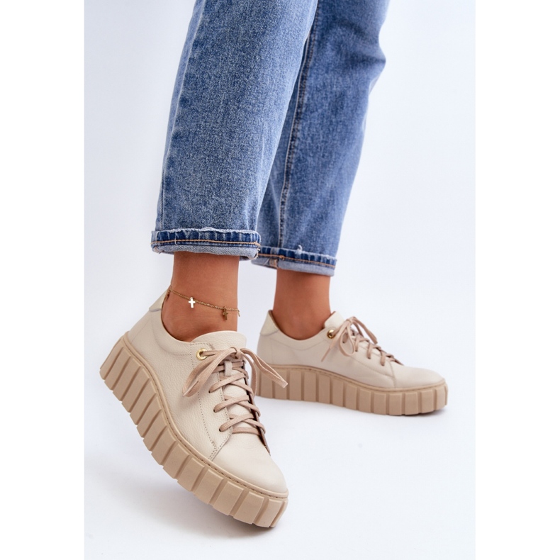 Step in style Cipele Model Zazoo 2919/054 Bež - Zakoračite sa stilom 2