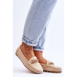 Step in style Mokasine Model Sorento JU053 Bež - Zakoračite sa stilom 1