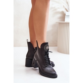 Step in style Čizme Model Vinceza 66676 Black - Zakoračite sa stilom crno 1