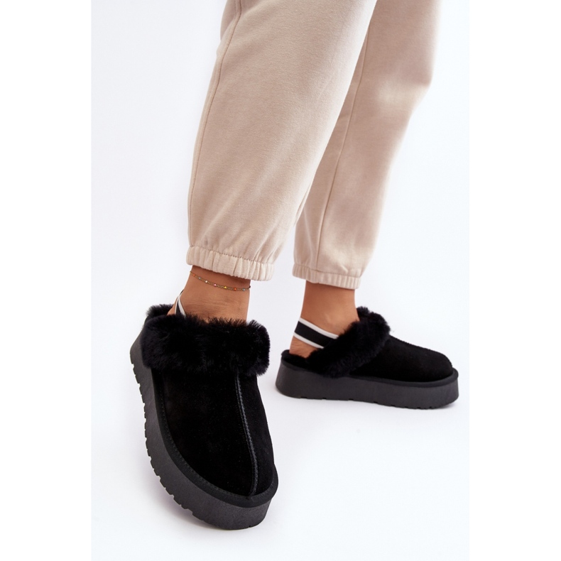 Step in style Papuče Model Sophienne W5827 Black - Zakoračite sa stilom crno 1