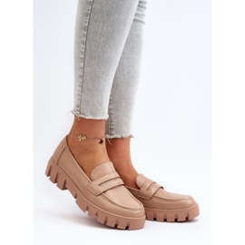 Step in style Mokasine Model Seravisa 58275 Bež - Zakoračite sa stilom 1