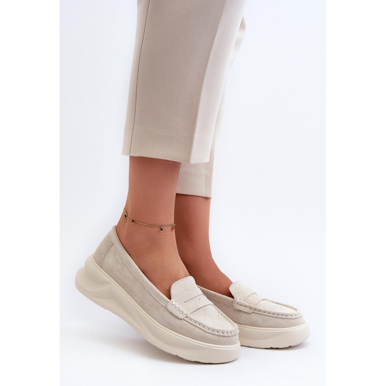 Step in style Mokasine Model Filidia 24PB18-6889 Bež - Zakoračite sa stilom 1