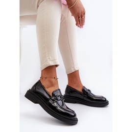 Step in style Mokasine Model Keelana 24PB18-6886 Crni lak - Korak sa stilom crno 1