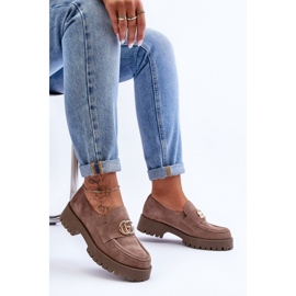 Step in style Cipele Model Rosefalls 20153 Dark Beige Suede - Zakoračite sa stilom bež 2