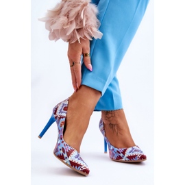 Step in style Visoke potpetice Model Cipele Lewski 2659 Plavo/Crveno - Zakoračite sa stilom višebojan 1