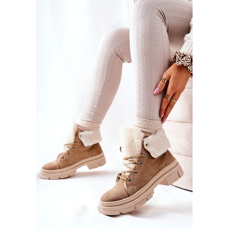 Step in style Trappers Model Karley Z653 Beige - Zakoračite sa stilom bež 1