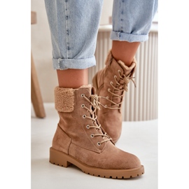 Step in style Radnički model Mivael QT86 Brown - Zakoračite sa stilom smeđa 1