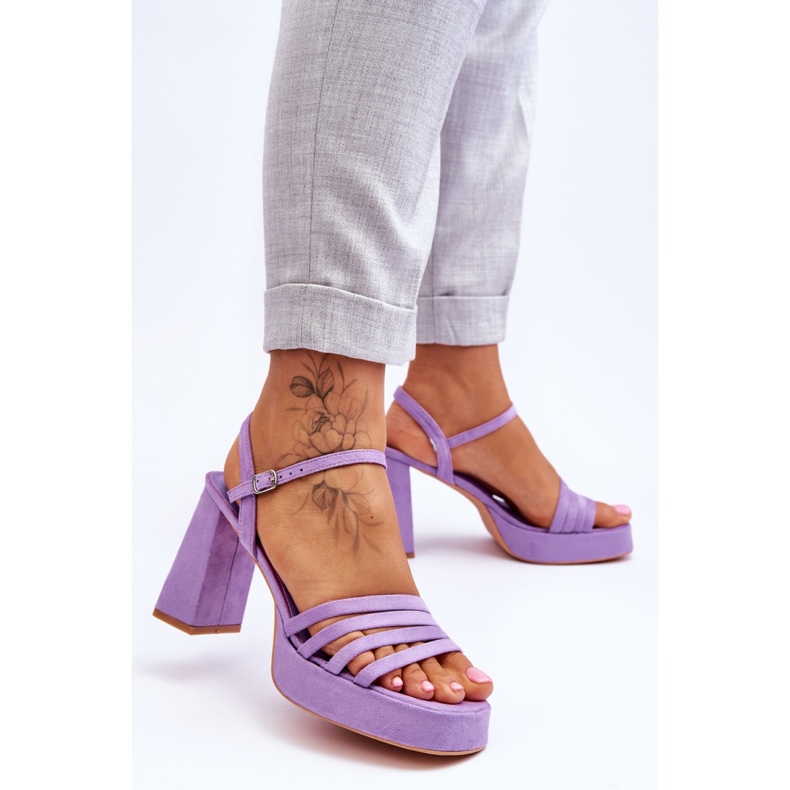 Step in style Sandale Model Verda ZY222 Violet - Zakoračite sa stilom ljubičasta 2