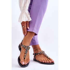 Step in style Sandale Model Lenisa H8-291 Black - Zakoračite sa stilom crna 1